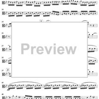 String Octet in E-flat Major, Op. 20 - Viola 1