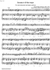 Sonata Bb Major - Score