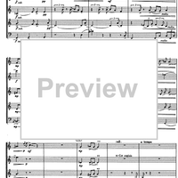 Comedy for Five Winds - Score