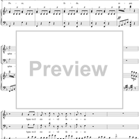 Pace, onore, fede, amore: No. 2 from "Tancredi", Act 1, Scene 1 - Score