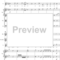 "Se tutti i mali miei", aria, K73p (K83) - Full Score