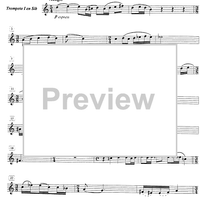 4 Preludes for Brass and Timpani - B-flat Trumpet 1