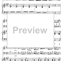 Sonata No. 4 A Major - Score