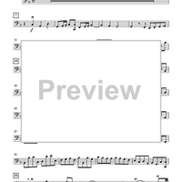 Quintet in the Key of Flexible (TWV 44:11) - Cello 2/Bass