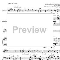 Mädchenlied Op.107 No. 5