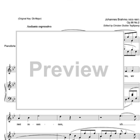 Wir wandelten Op.96 No. 2