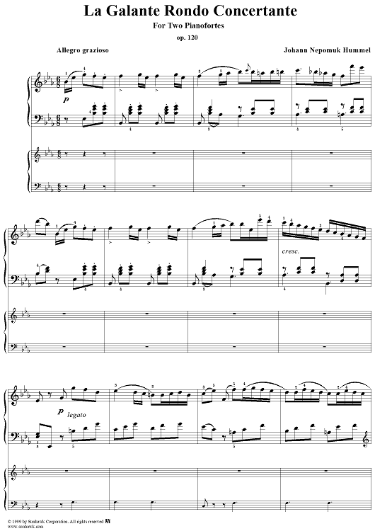 La Galante Rondo Concertante, Op.120, Allegro grazioso