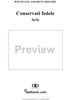 Aria for Soprano and Strings: "Conservati fedele", K23 - Full Score