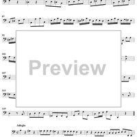 Sonata No. 4 in C Major - Cello