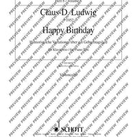 Happy Birthday - Score and Parts