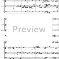 Serenade No. 1 in D Major, Movement 6 - Full Score