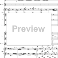 La Finta Giardiniera, Overture - Full Score