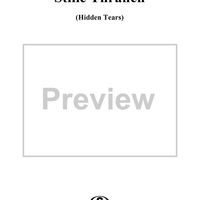 12 Gedichte, Op. 35, No. 10: Stille Thränen
