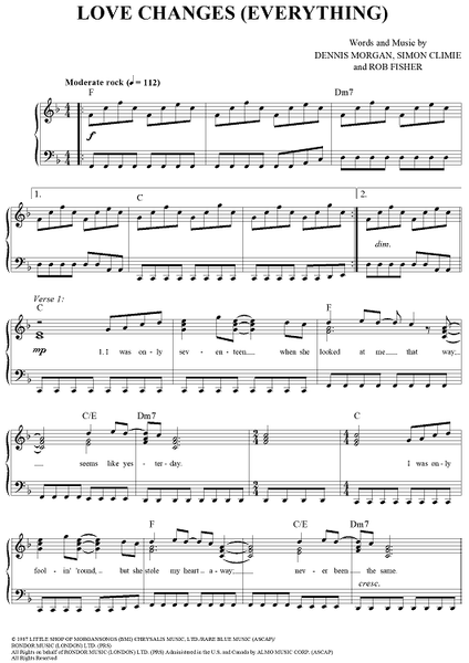 Love Changes (Everything)