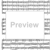 Divertimento No.10 F Major KV247 - Score
