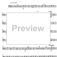 6 rätoromancische Volkslieder Op.76a - Double Bass