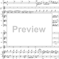 Sinfonia, from "La Finta Semplice", K46a (K51) - Full Score