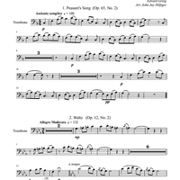 Three Melodies - Trombone