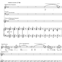 Grand Scene of the Consecration, and First Finale from "Aida", Act 1 - Score