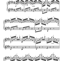 Etude E Major