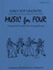 Music for Four, Collection No. 2 - Early Pop Favorites - Part 1 Clarinet in Bb