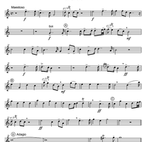 Music for the Royal Fireworks HWV 351 - Baritone Horn