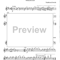 Od Yeshoma - Versions I & 2 - Wedding Recessional - Part 1 Clarinet in Bb