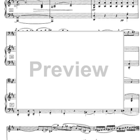 Concerto D Major - Score