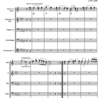 Nonet Eb Major D79 - Score