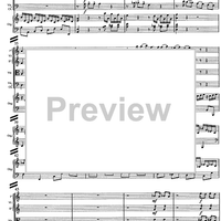 Konzert im alten Stil Op.100 - Score