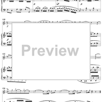 Violin Sonata in C Major, K56 - Piano Score