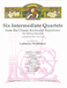 Six Intermediate String Quartets - Score