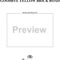 Goodbye Yellow Brick Road
