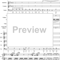 La Finta Giardiniera, Act 3, No. 24 "Seht dort wie Mond und Sonne" (Aria) - Full Score