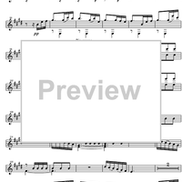 Scherzo et pastorale Op.10 - Guitar