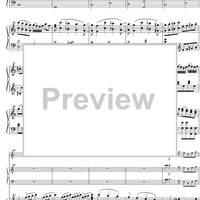Concerto C Major KV299 - Score