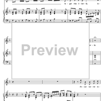 Ancor non so - Score