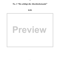 Der Schauspieldirektor - Full Score