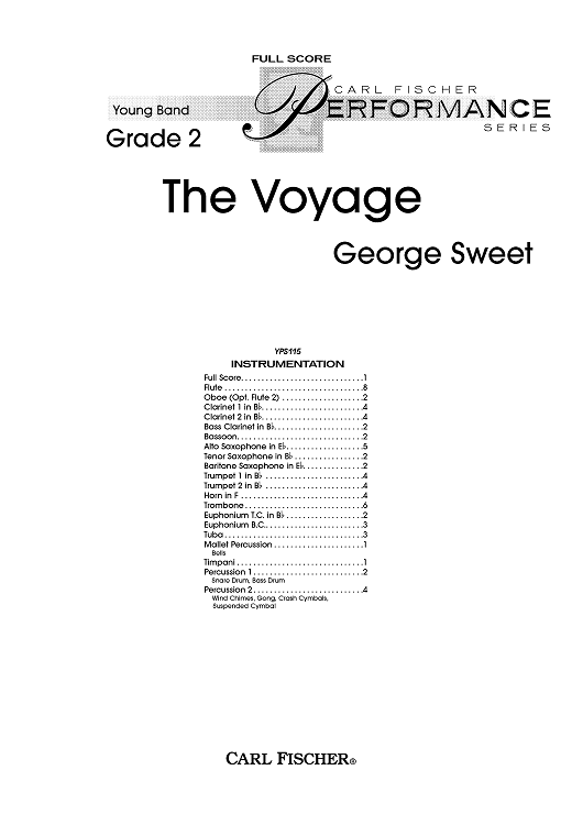 The Voyage - Score