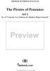 The Pirates of Penzance - Act I, No. 13: I am the very pattern of a modern Major-General - Vocal Score
