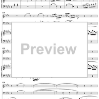 Piano Trio No. 4 in E Major K542 - Piano Score