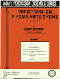 Variations on A four Note Theme - Score