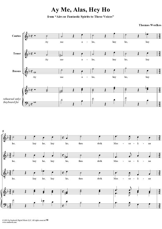 Ay Me, Alas, Hey Ho