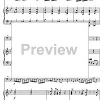 Allegro Bb Major - Score