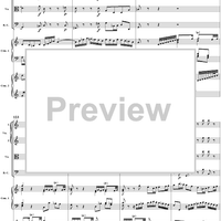 Double Clavier Concerto No. 2 in C Major, Movement 1   (BWV 1061) - Score