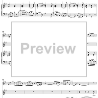 "Gelobet sei der Herr, mein Gott", Aria, No. 4 from Cantata No. 129: "Gelobet sei der Herr, mein Gott" - Piano Score