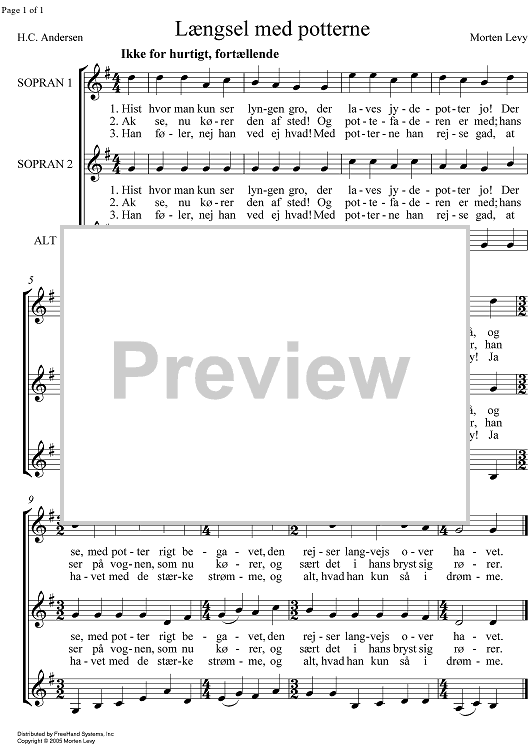 Laengsel med potterne