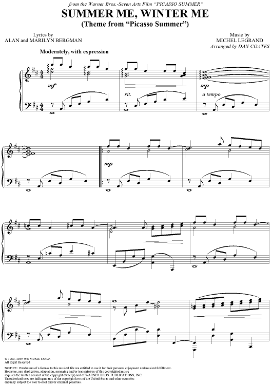 Summer Me, Winter Me