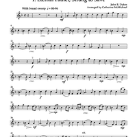 Anthems of America for Two Violins and Piano - Violin 1