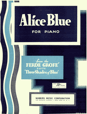 Alice Blue - from the Suite Three Shades Of Blue
